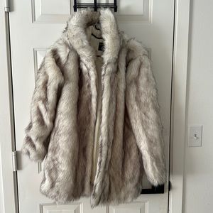 Hooded Fur Winter Coat